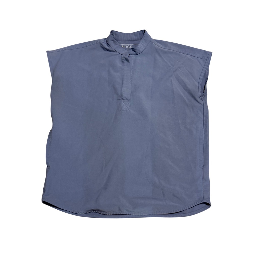 FIGS "Vapor Blue" Lmtd Ed Rafaela Scrub Top XXS loose fit Nurse Lightweight